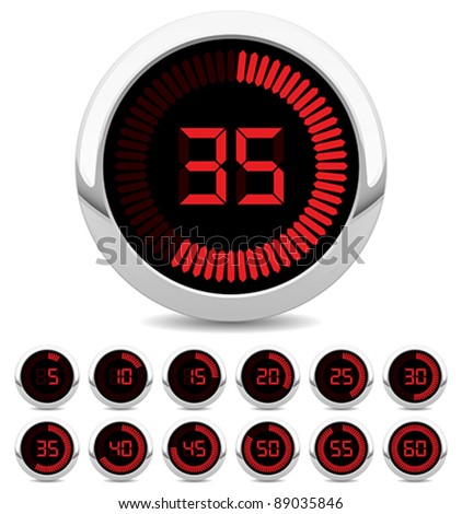 download digital clock for website