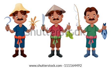 Farmer Man Stock Vectors & Vector Clip Art | Shutterstock