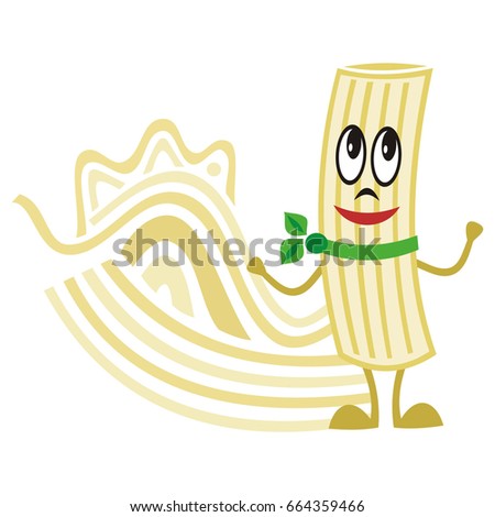 Vector Illustration Pasta Stock Vector 108693278 - Shutterstock
