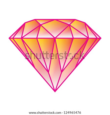 Abstract Colorful Diamond Design Vector Stock Vector 139604102