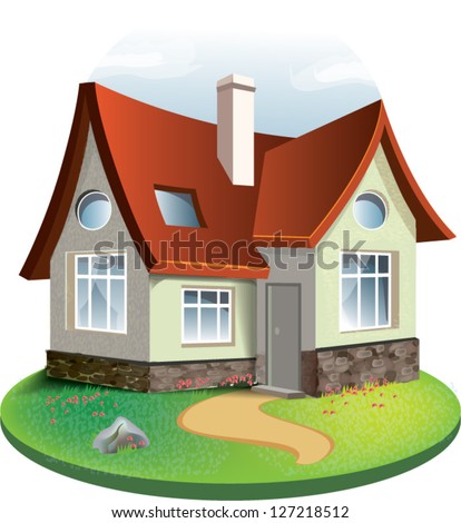 Cartoon house Stock Photos, Images, & Pictures | Shutterstock