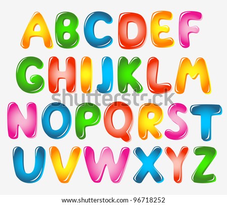 Cartoon alphabet Stock Photos, Images, & Pictures | Shutterstock