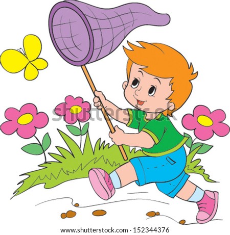 stock-vector-child-catches-the-butterfly-a-net-152344376.jpg