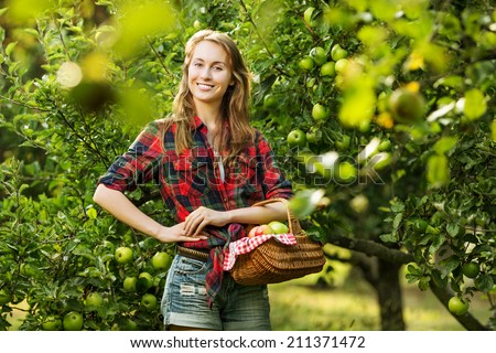 http://thumb9.shutterstock.com/display_pic_with_logo/1129805/211371472/stock-photo-woman-with-basket-full-of-ripe-apples-in-a-garden-young-smiling-attractive-woman-is-standing-with-211371472.jpg