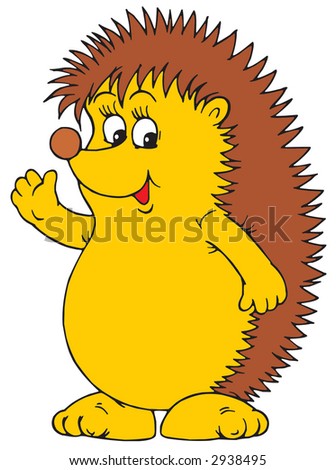 Hedgehog Cartoon Stock Photos, Images, & Pictures | Shutterstock