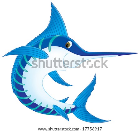 Swordfish cartoon Stock Photos, Images, & Pictures | Shutterstock