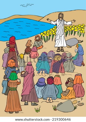 clipart of jesus teaching - photo #32