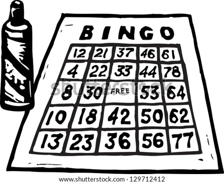 Black And White Printable Bingo Cards