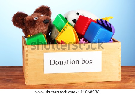 toys donation box