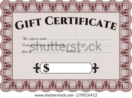 Stock Images similar to ID 151653614 - voucher gift certificate