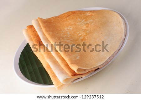 Crepe recipe rice flour