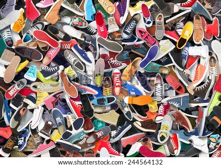 Shoe Background Stock Photos, Images, & Pictures | Shutterstock