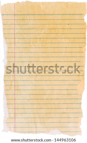 Grunge paper texture, background - stock photo