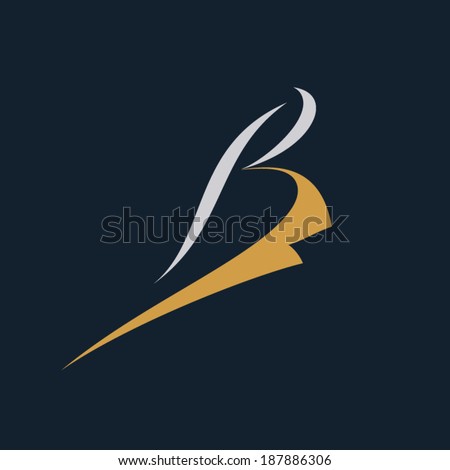 Abstract sign the letter B Branding Identity Corporate vector logo ...