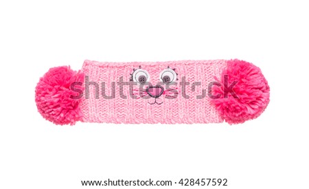 bandage cat knitted head children face shutterstock