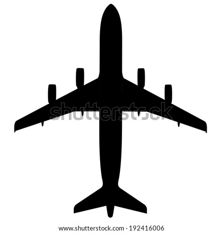 Airplane silhouette Stock Photos, Images, & Pictures | Shutterstock