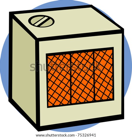 Image result for illustration of space heater