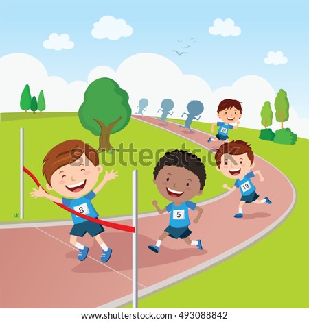 Running competition. Marathon running competition. Running competition. Marathon running competition.