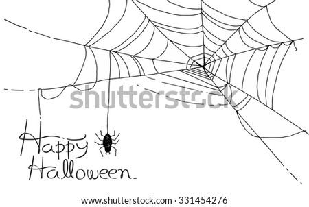 stock vector halloween borders on white background 331454276
