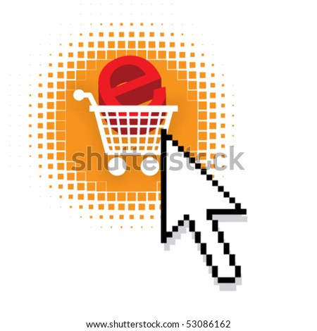 Internet shopping Stock Photos, Illustrations, and Vector Art