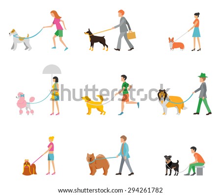 Man Walking Dog Stock Photos, Images, & Pictures | Shutterstock
