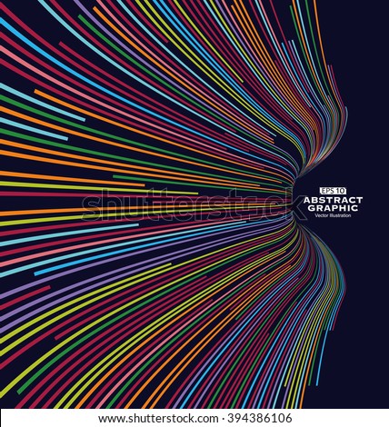 Abstract graphics, spring colors. - stock vector Abstract graphics, spring colors. - stock vector