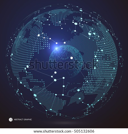 World map point, line, composition, representing the global, Global network connection,international meaning. World map point, line, composition, representing the global, Global network connection,international meaning.