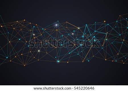 Internet connection, abstract sense of science and technology graphic design. Internet connection, abstract sense of science and technology graphic design.