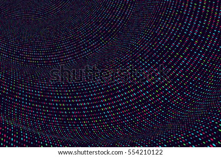 Consisting of colorful little, radial graphics, abstract background. Consisting of colorful little, radial graphics, abstract background.