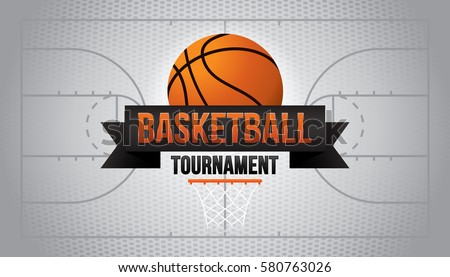 Basketball tournament. Vector illustration Basketball tournament. Vector illustration