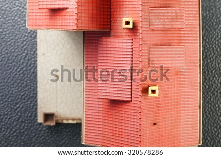 House model rooftop House model rooftop