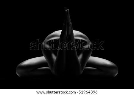erotic body prayer crucifix in her pussy