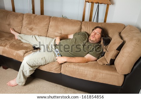 Lazy Man Stock Photos Images Pictures Shutterstock