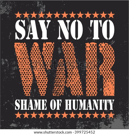 no war t shirt