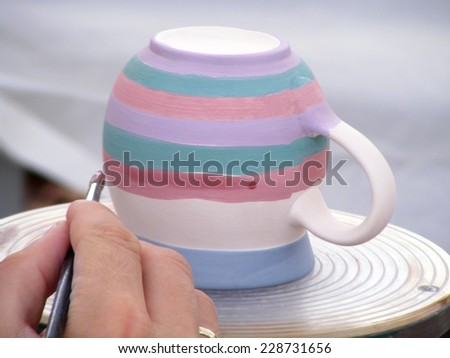 Pottery Painting Stock Photos, Images, & Pictures | Shutterstock