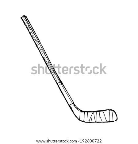 sketch of hockey stick