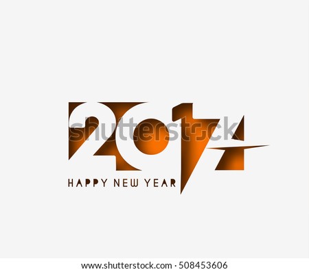 Happy new year 2017 - New Year Holiday design elements for holiday cards, for decorations Vector Illustration background Happy new year 2017 - New Year Holiday design elements for holiday cards, for decorations Vector Illustration background