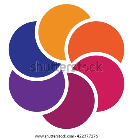 Six-petalled Lotus Stock Vectors & Vector Clip Art | Shutterstock