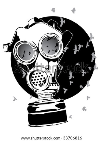 Gas Mask Vector Stock Photos, Images, & Pictures | Shutterstock