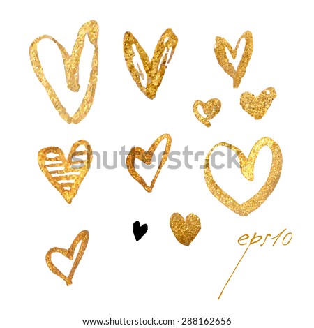 Gold Heart Stock Photos, Images, & Pictures | Shutterstock