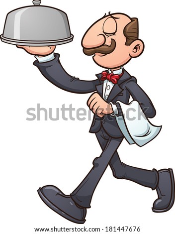 Waiter cartoons Stock Photos, Images, & Pictures | Shutterstock