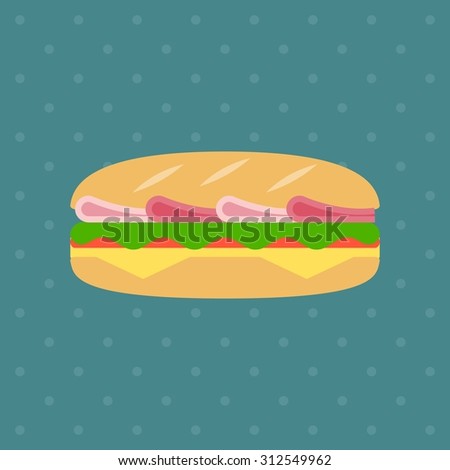 Sandwich Stock Vectors, Images & Vector Art | Shutterstock