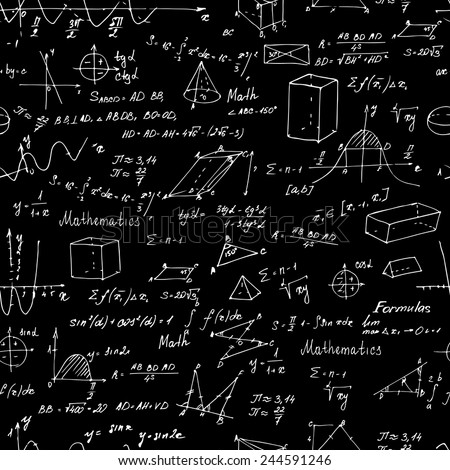 Blackboard Math Scribble Stock Photos, Royalty-free Images & Vectors 