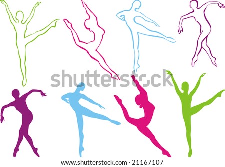 Ballet Lady Stock Illustration 93288700 - Shutterstock