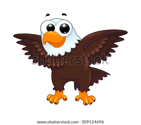 Cartoon Eagle Stock Vectors & Vector Clip Art | Shutterstock