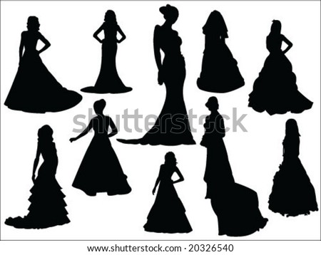 Bride silhouette Stock Photos, Images, & Pictures | Shutterstock