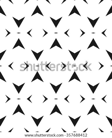 Seamless Black White Vector Texture Lines Stock Vector 357688412