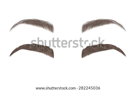 Eyebrows Stock Photos, Royalty-Free Images & Vectors - Shutterstock