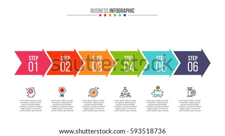 Business data visualization. Process chart. Abstract elements of graph, diagram with 6 steps, options, parts or processes. Vector business template for presentation. Creative concept for infographic. Business data visualization. Process chart. Abstract elements of graph, diagram with 6 steps, options, parts or processes. Vector business template for presentation. Creative concept for infographic.