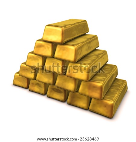 Gold Pile Stock Illustration 23628469 - Shutterstock